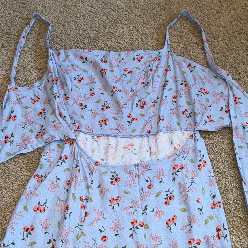 Reformation Abby Tie-Back Mini Dress - Picture 7 of 16